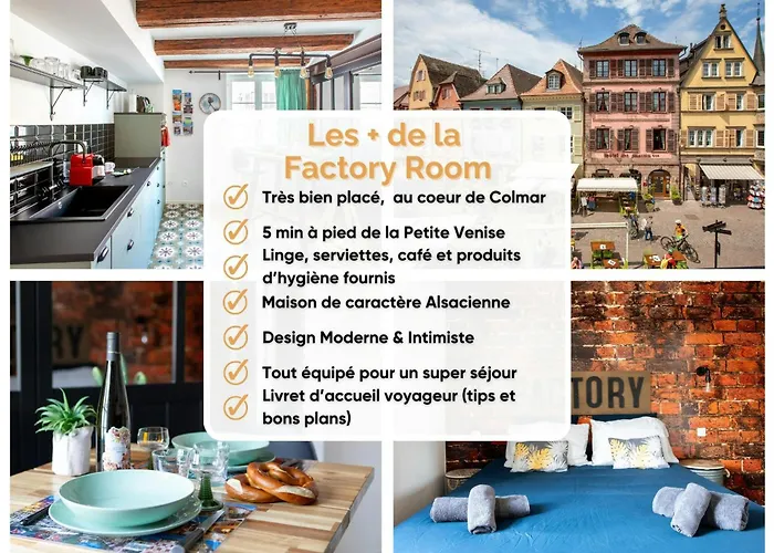 Apartment Hyper Centre The Factory Colmar
